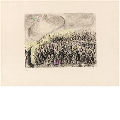 Lot 262 - Marc Chagall EXODUS FROM EGYPT (C. BOOKS 30)...