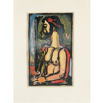 Lot 498 - Georges Rouault ECCE HOMO (C./R. 263B) Color...