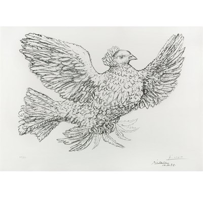 Lot 486 - After Pablo Picasso [DOVE OF PEACE] Offset...