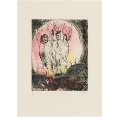 Lot 388 - Marc Chagall EZEKIEL'S VISION (C. BOOKS 30)...