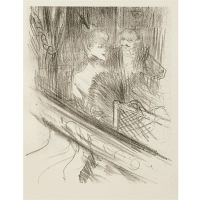 Lot 395 - Henri de Toulouse-Lautrec AU PIED DU SINAI (D....