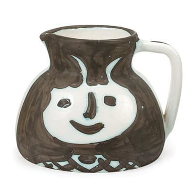 Lot 477 - Pablo Picasso HEADS (A.R. 367) Painted and...