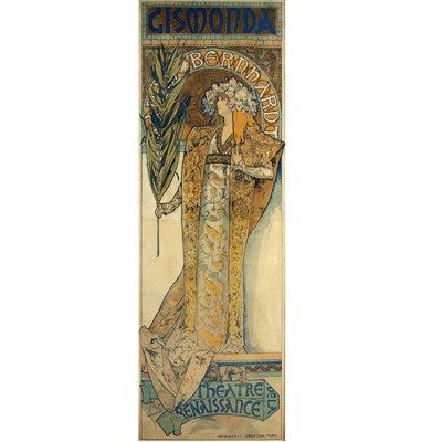 Lot 415 - Alphonse Mucha (1860-1939) GISMONDA...