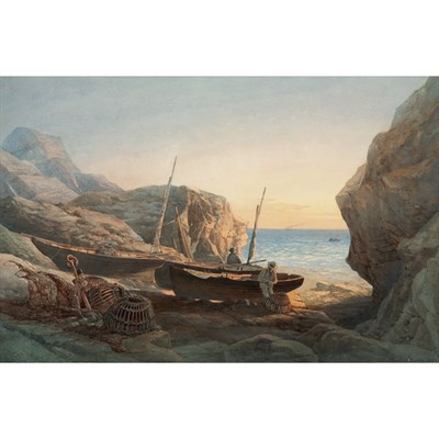 Lot 28 - Charles Napier Hemy British, 1841-1917 At the...