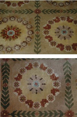 Lot 1640 - Pair of Indo-Savonnerie Rugs India,...