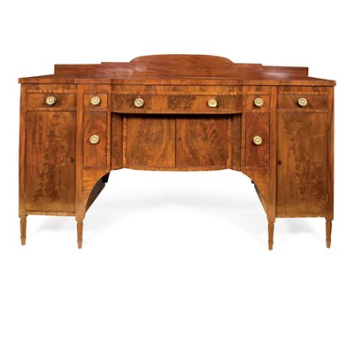 Lot 310 - Federal Mahogany Sideboard Mid Atlantic States,...