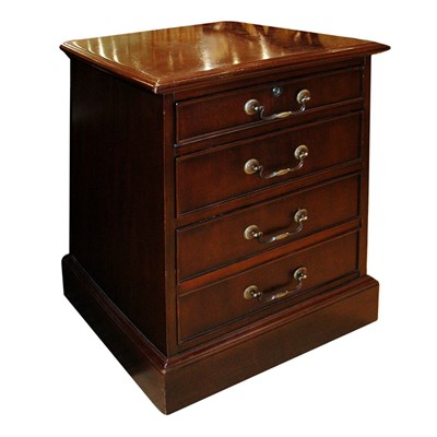 Lot 143 - George III Style Mahogany Chest of Drawers...
