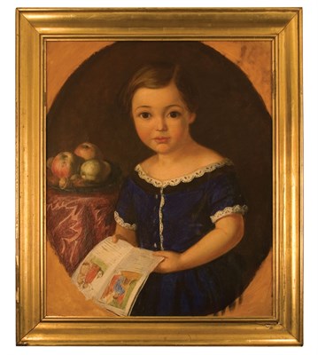 Lot 73 - [CHILDREN'S ILLUSTRATION] Oil painting of a...