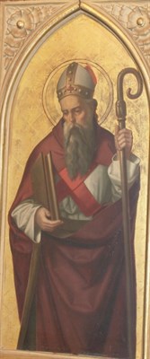Lot 73 - Continental School 20th Century Bishop Oil on...