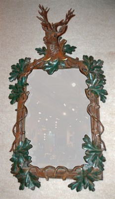 Lot 174 - Bavarian Style Animal Trophy and Leaf...