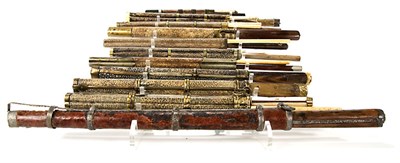 Lot 252 - Group of Ten Chinese Travel Utensil Sets...