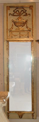 Lot 250 - Louis XVI Style Painted and Parcel Gilt...