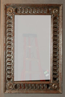 Lot 246 - Neoclassical Style Silvered Wood Mirror Height...