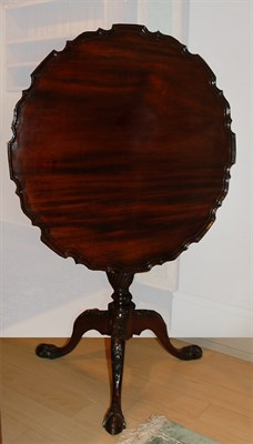 Lot 322 - Georgian Style Mahogany Tilt-Top Table Height...