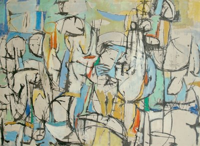 Lot 58 - Sherman 20th Century Untitled, 1958 Signed...