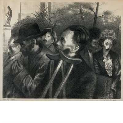 Lot 508 - Raphael Soyer (1899-1987) SPRINGTIME (COLE 56)...