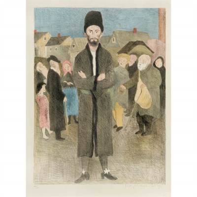 Lot 510 - Raphael Soyer THE GENTLEMAN FROM CRACOW AND...