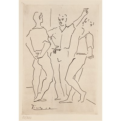 Lot 485 - After Pablo Picasso GRACE ET MOUVEMENT...