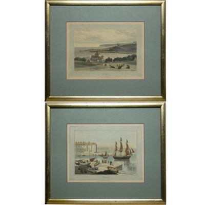 Lot 77 - William Daniell BANFF; WEYMOUTH Two...