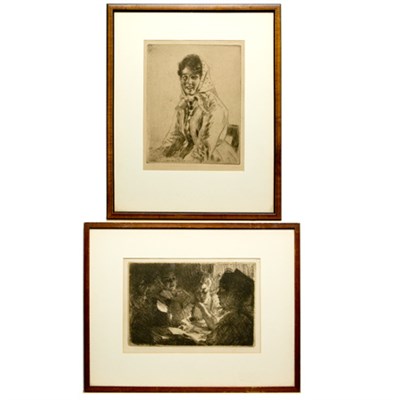 Lot 94 - After Anders Zorn THE NEW BALLAD; SKRAMDA Two...