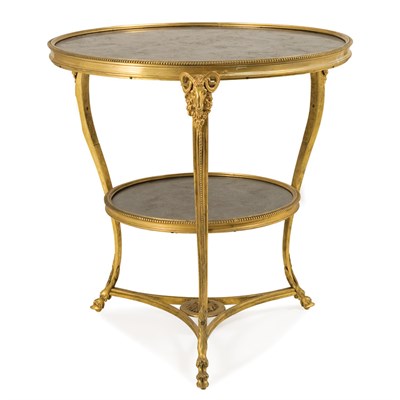 Lot 495 - Continental Neoclassical Style Gilt-Bronze...