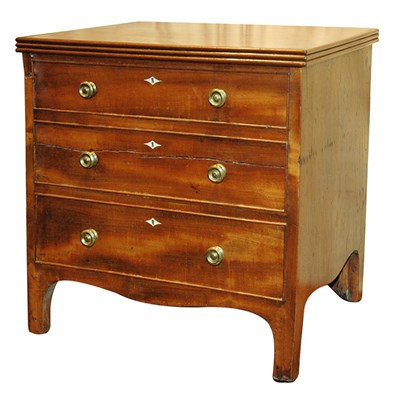Lot 283 - George III Style Mahogany Diminutive Chest of...