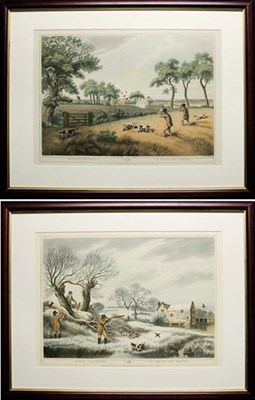 Lot 78 - After Samuel Howitt SNIPE SHOOTING; PARTRIDGE...
