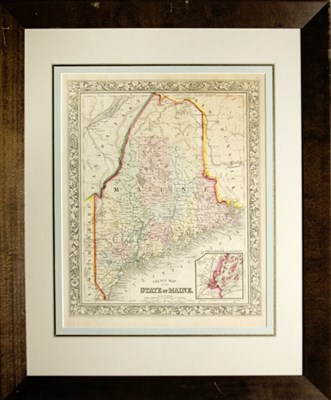 Lot 89 - S. Augustus Mitchell COUNTY MAP OF THE STATE...