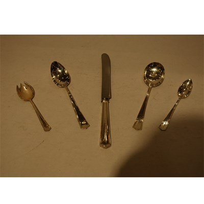 Lot 343 - International Sterling Silver Flatware Service...
