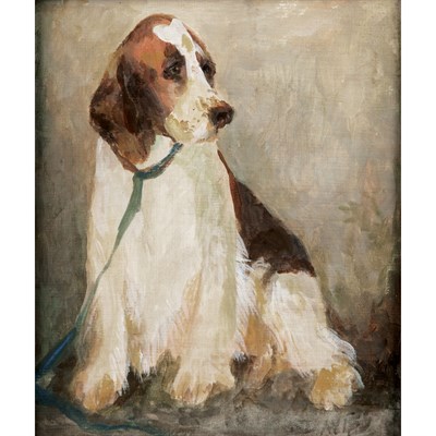Lot 75 - Jeanne M. Davies American, b. 1936 Seated...