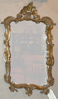 Lot 350 - Louis XV Style Gilt-Wood Mirror Height 36...