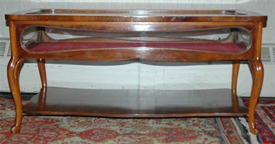 Lot 128 - Continental Marquetry Inlaid Mahogany Two-Tier...