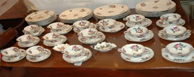 Lot 195 - Limoges Porcelain Partial Dinner Service In...