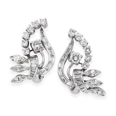 Lot 288 - Pair of Diamond Earrings