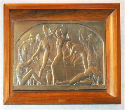 Lot 244 - Franklin Mint Plaque Titled Danaides #52 After...