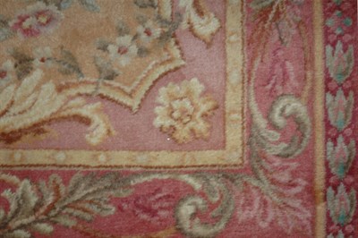 Lot 549 - Machine Made Savonnerie Style Carpet Domestic,...