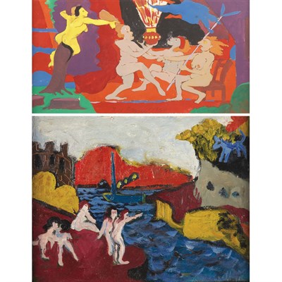 Lot 5 - Bill Barrell American, b. 1932 (i) Untitled...