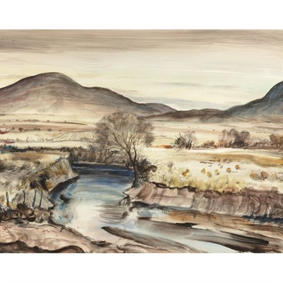 Lot 31 - Peter Hurd American, 1904-1984 Western...
