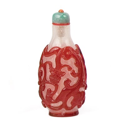 Lot 227 - Chinese Glass Snuff Bottle Late 18th/19th...