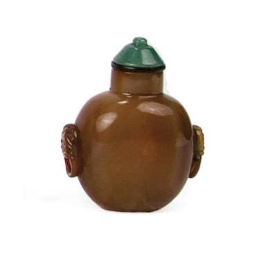 Lot 234 - Chinese Honey Agate Snuff Bottle Second half...