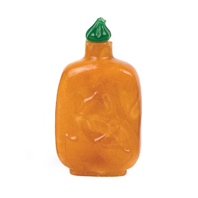 Lot 229 - Chinese Baltic Amber Snuff Bottle 19th Century...