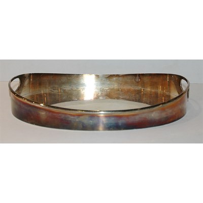 Lot 1214A - Italian Silver Tray Retailed by Tiffany & Co.,...