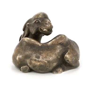 Lot 190 - Chinese Bronze Weight 17th Century Of Bactrian...