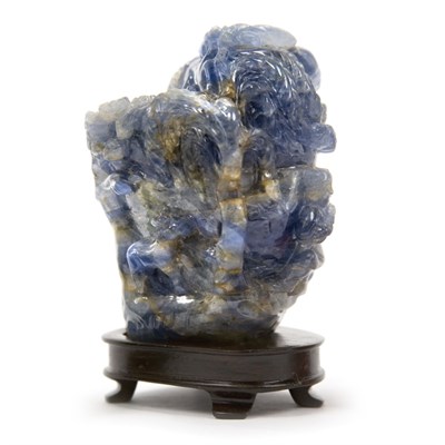 Lot 216 - Chinese Sapphire Corondum of Huang Chenyen...