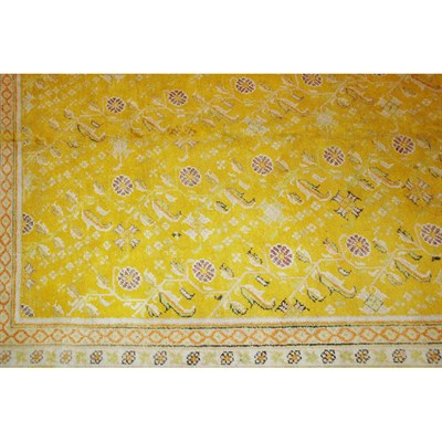 Lot 539 - Cotton Agra Rug North India, first quarter of...