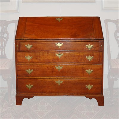 Lot 278 - Federal Cherry Slant Front Desk The interior...