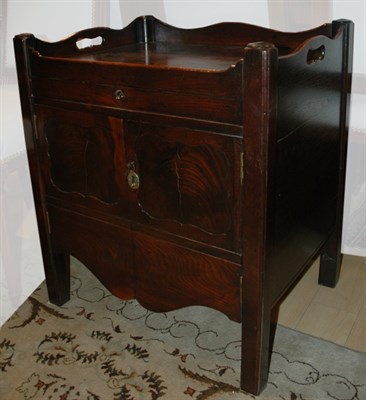 Lot 153 - George III Style Mahogany Bedside Commode...