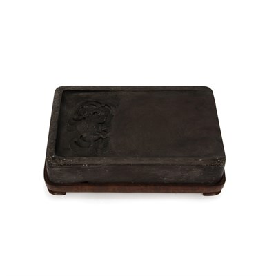Lot 181 - Chinese Duan Inkstone Kangxi Period Of...