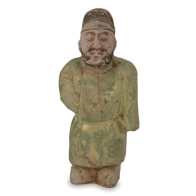 Lot 78 - Chinese Glazed Pottery Figure of a Dwarf Tang...