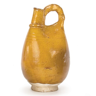 Lot 140 - Chinese Pottery Flask Liao Dynasty Modeled in...